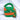 Round Green/Orange Boho Crochet Women's Handbag - Crochetland