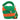 Round Green/Orange Boho Crochet Women's Handbag - Crochetland